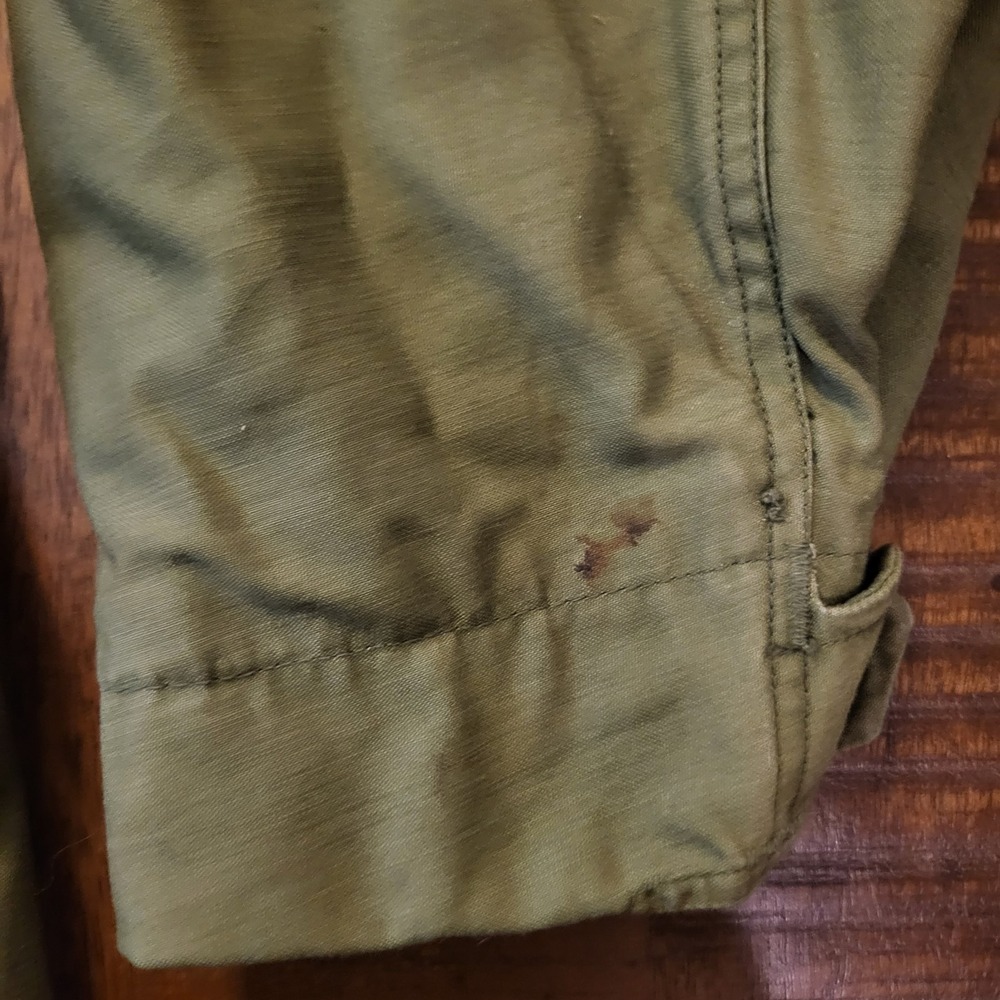 1970 Field Cold Weather Military Coat With Hood Men's Size Small Regular - Picture 8 of 9